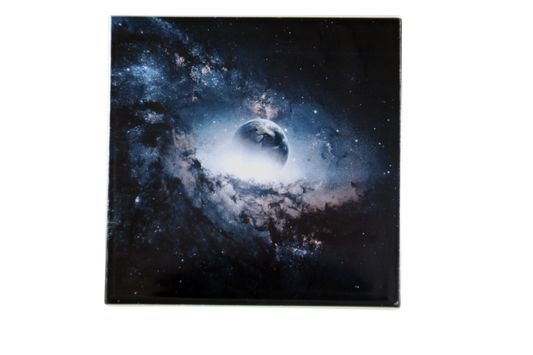 Photo en porcelaine de forme carrée (pleine surface)