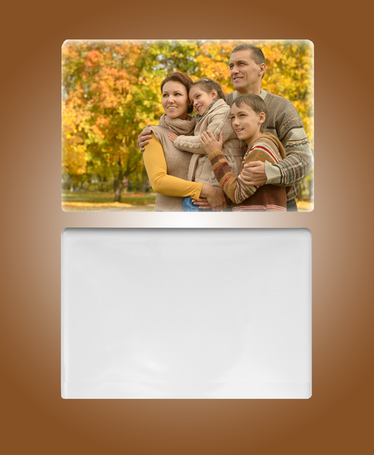Porcelain photo in square shape (full surface)